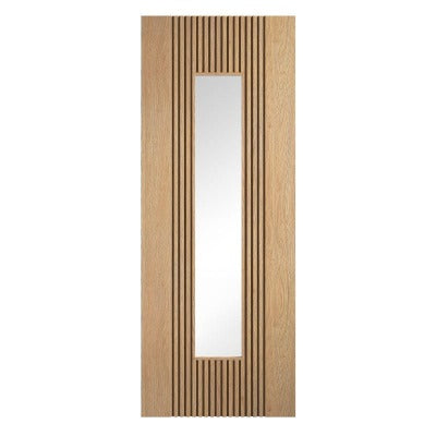 LPD Sydney Oak Glazed Pre-Finished Internal Door - All Sizes - LPD Doors