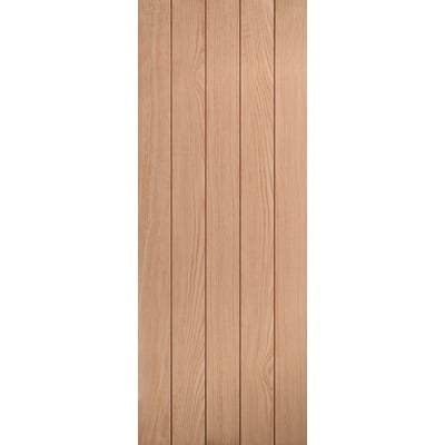 Oak Wexford Flush Un-Finished Internal Door - 1981mm x 610mm - LPD Doors