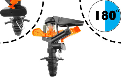 Pulsating Sprinkler on Spike - Adjustable Eco Line - Best4Trade-Retail Garden watering