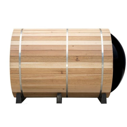 Fonteyn Barrel Sauna Red Cedar Panorama 1800–2400