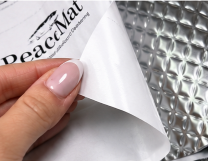 Camper Van Sound Deadening Mat, PeaceMAT XR 6m Roll in Silver