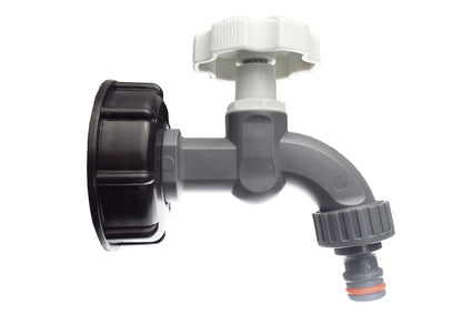 IBC 2” S60X6 Cap with ½” BSP Plastic Bib Tap - Best4Trade-Retail