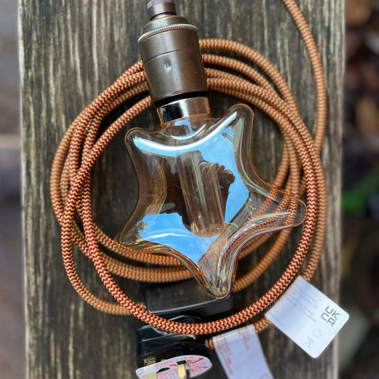 Bespoke Pendant Cable Light | Custom Fabric Cable Ceiling Lighting UK