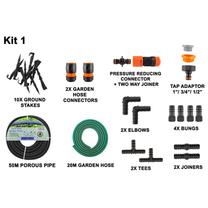 Porous Pipe Kit, POROUS-KIT1 - Best4Trade-Retail Garden watering
