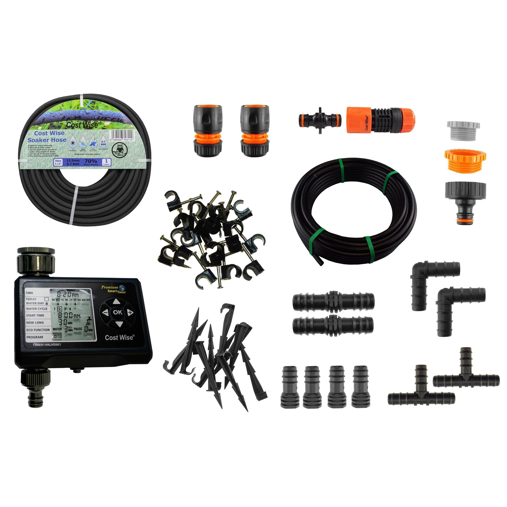 Porous Pipe Kit, POROUS-KIT12 - Best4Trade-Retail Garden watering