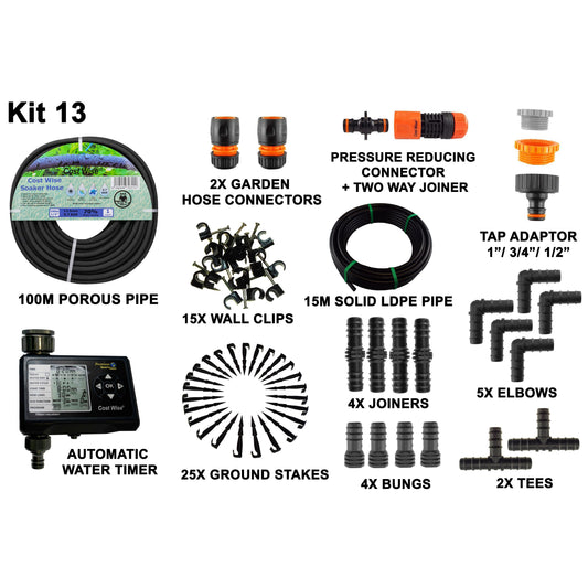 Porous Pipe Kit, POROUS-KIT13 - Best4Trade-Retail Garden watering