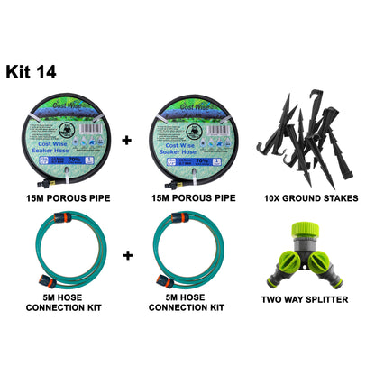 Porous Pipe Kit, POROUS-KIT14 - Best4Trade-Retail Garden watering