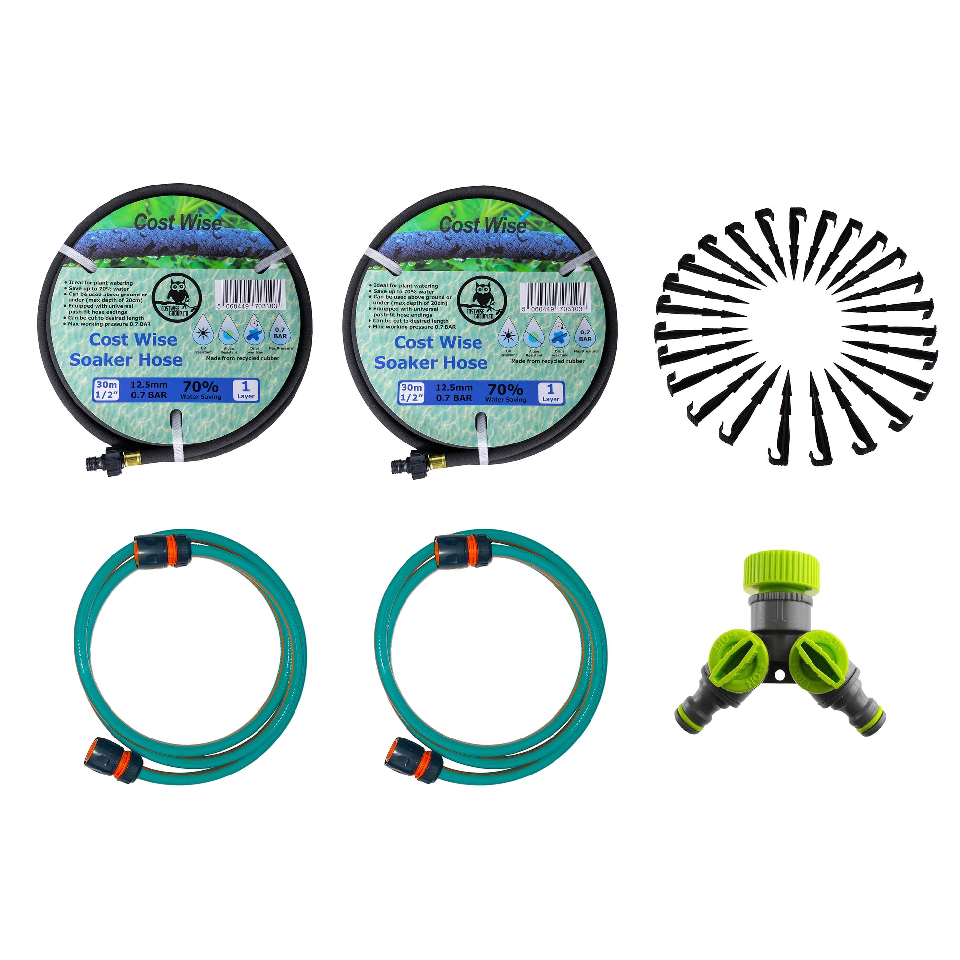 Porous Pipe Kit, POROUS-KIT15 - Best4Trade-Retail Garden watering