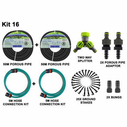 Porous Pipe Kit, POROUS-KIT16 - Best4Trade-Retail Garden watering