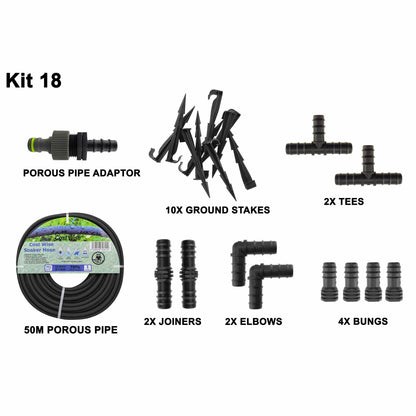 Porous Pipe Kit, POROUS-KIT18 - Best4Trade-Retail Garden watering