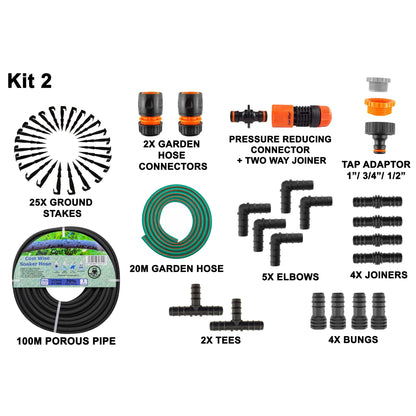 Porous Pipe Kit, POROUS-KIT2 - Best4Trade-Retail Garden watering