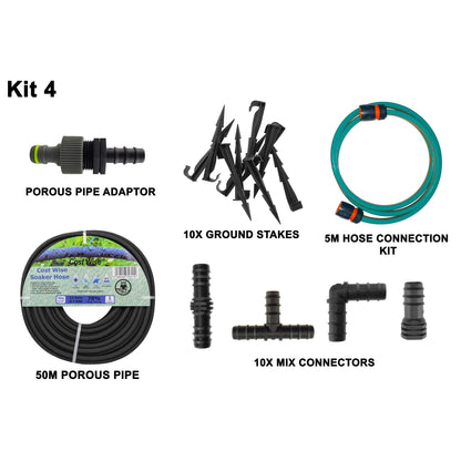 Porous Pipe Kit, POROUS-KIT4 - Best4Trade-Retail Garden watering