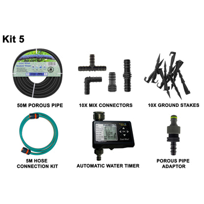 Porous Pipe Kit, POROUS-KIT5 - Best4Trade-Retail Garden watering