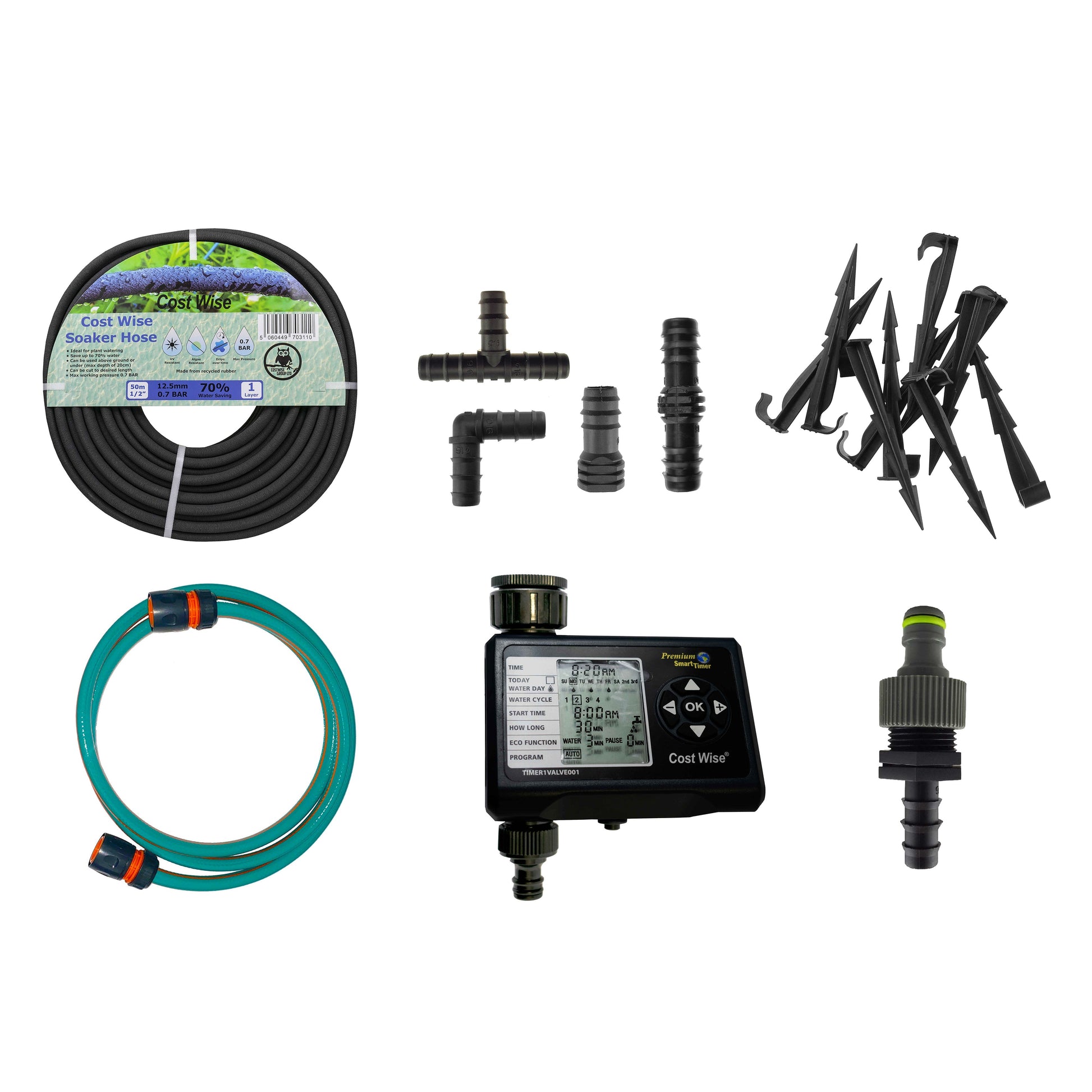 Porous Pipe Kit, POROUS-KIT5 - Best4Trade-Retail Garden watering