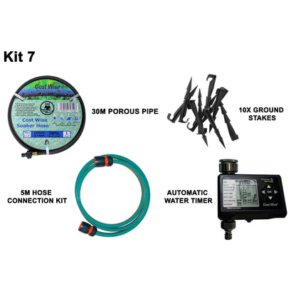 Porous Pipe Kit, POROUS-KIT7 - Best4Trade-Retail Garden watering