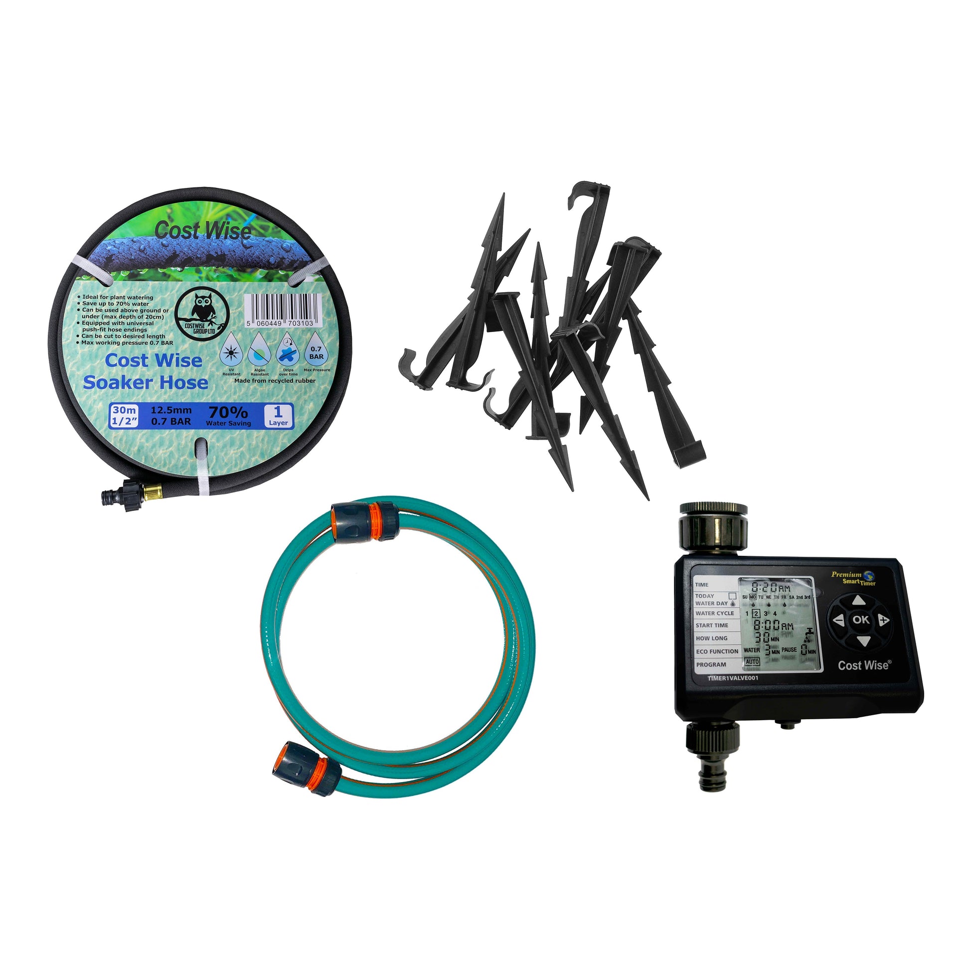 Porous Pipe Kit, POROUS-KIT7 - Best4Trade-Retail Garden watering