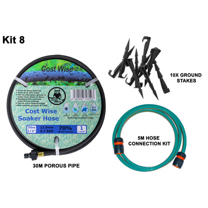 Porous Pipe Kit, POROUS-KIT8 - Best4Trade-Retail Garden watering