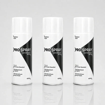 Pro-Spray Radiator Paint | 3-in-1 Heat Resistant Spray