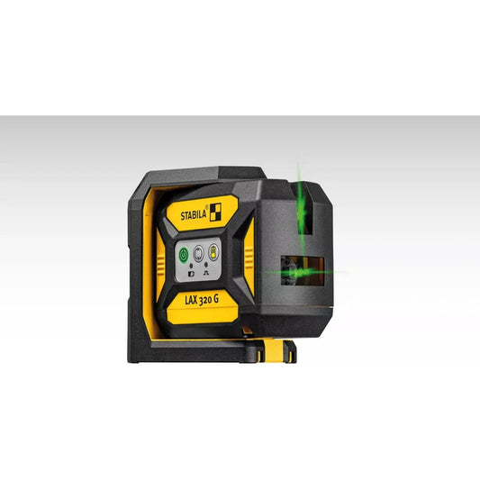 Stabila LAX 320 G Cross Line Laser Level With Plumb Point