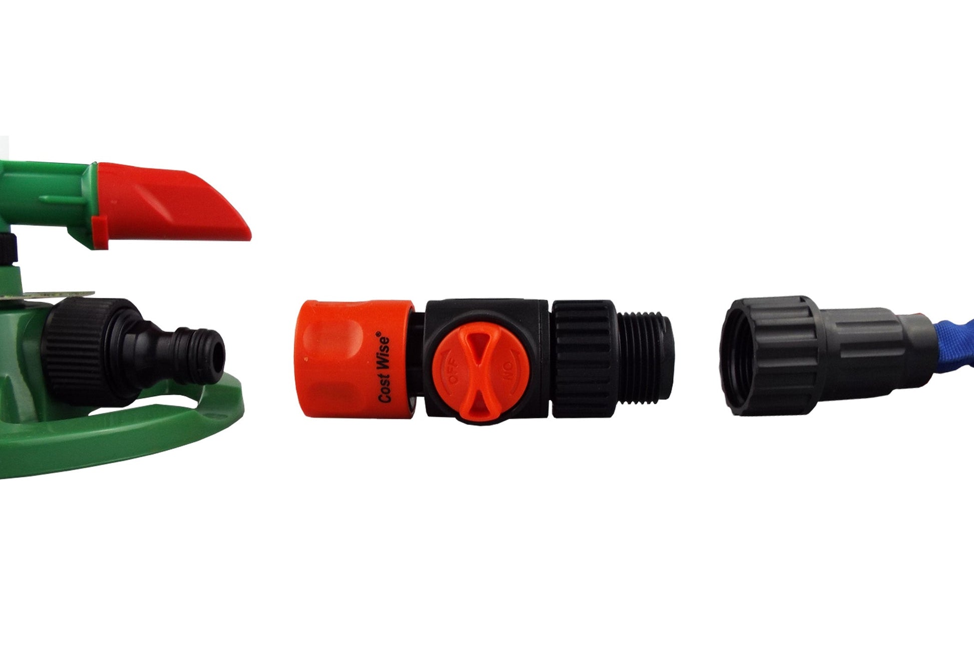 Cost Wise Female Connector with Valve and 3/4" BSPM Inlet - Best4Trade-Retail Garden watering