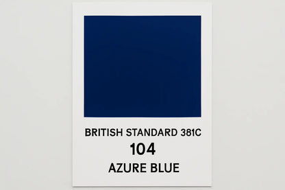 British Standard 381C 104	Azure blue 400ml Aerosol Available in any Finish - Tameside Paints & Supplies Ltd Blue