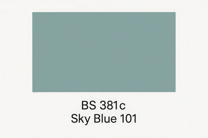 British Standard 381C 101 - Sky blue 400ml Aerosol Available in any Finish - Tameside Paints & Supplies Ltd Blue