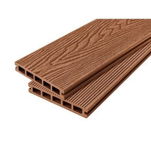 Load image into Gallery viewer, Cladco WPC Woodgrain Reversible Hollow Decking Board 150mm x 25mm x 2.4m - All Colours - Cladco
