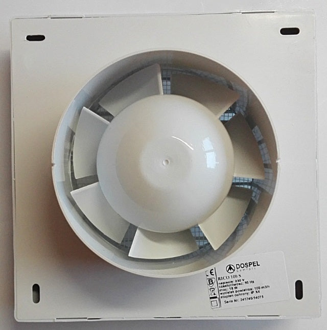 Rico Bathroom Fan 100mm Model with a Timer Switch - Best4Trade-Retail