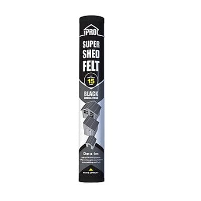 Roof Pro Super Shed Felt 10m x 1m (10m2) - All Colours - Roof Pro
