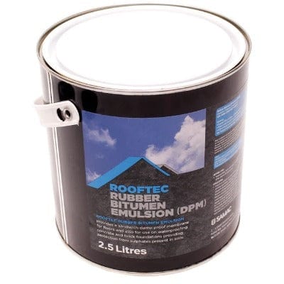 Rubber Bitumen Emulsion - All Sizes - Rooftec Roofing