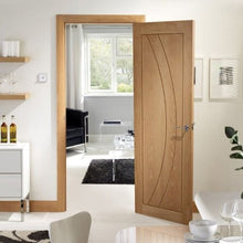 Load image into Gallery viewer, XL Joinery Salerno Internal Oak Fire Door 1981 x 762 x 44mm - XL Joinery
