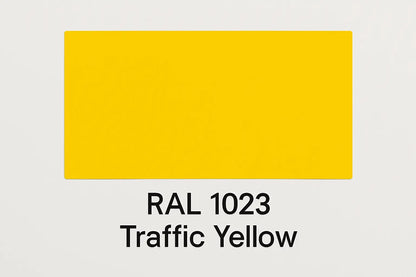 RAL 1023 Traffic Yellow - 400ml Aerosol Spray Paint Any Finish - Tameside Paints & Supplies Ltd Beige and Yellows