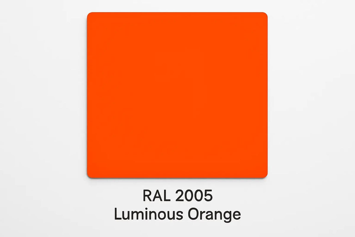 RAL 2005 Luminous Orange - 400ml Aerosol Spray Paint Any Finish - Tameside Paints & Supplies Ltd Oranges