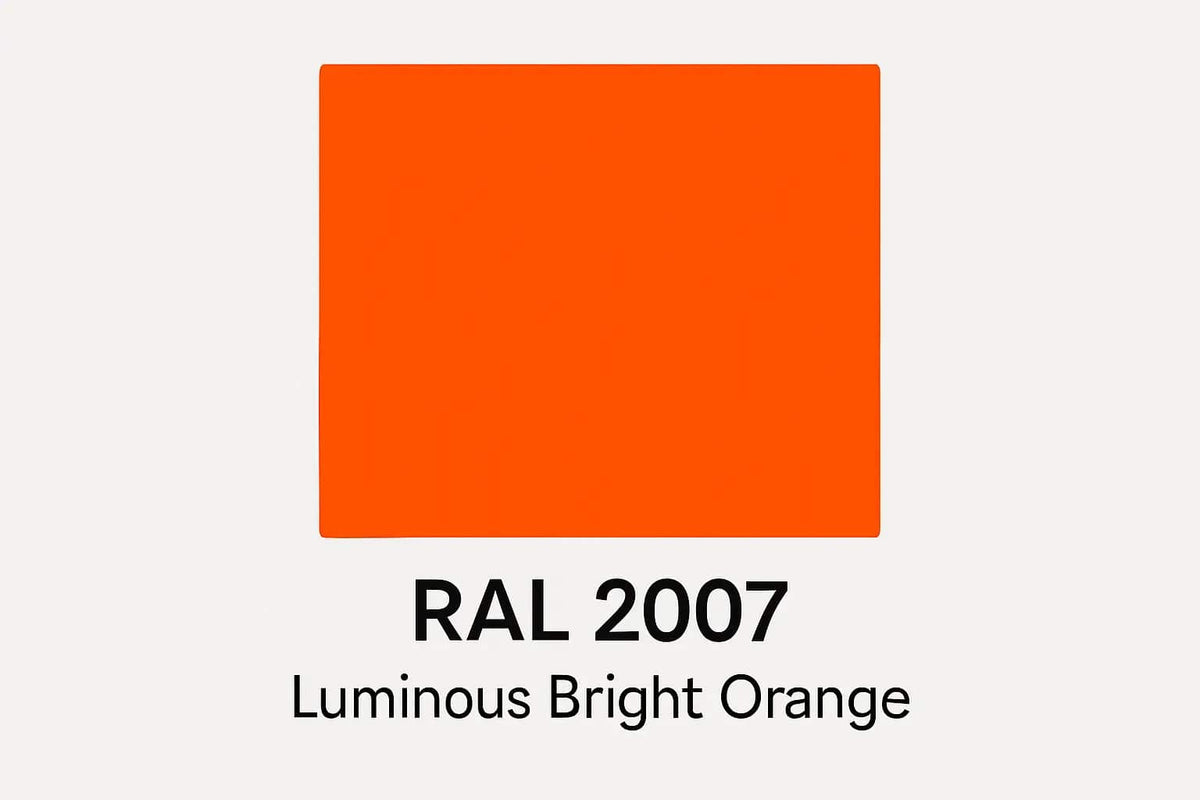RAL 2007 Luminous Bright Orange - 400ml Aerosol Spray Paint Any Finish - Tameside Paints & Supplies Ltd Oranges