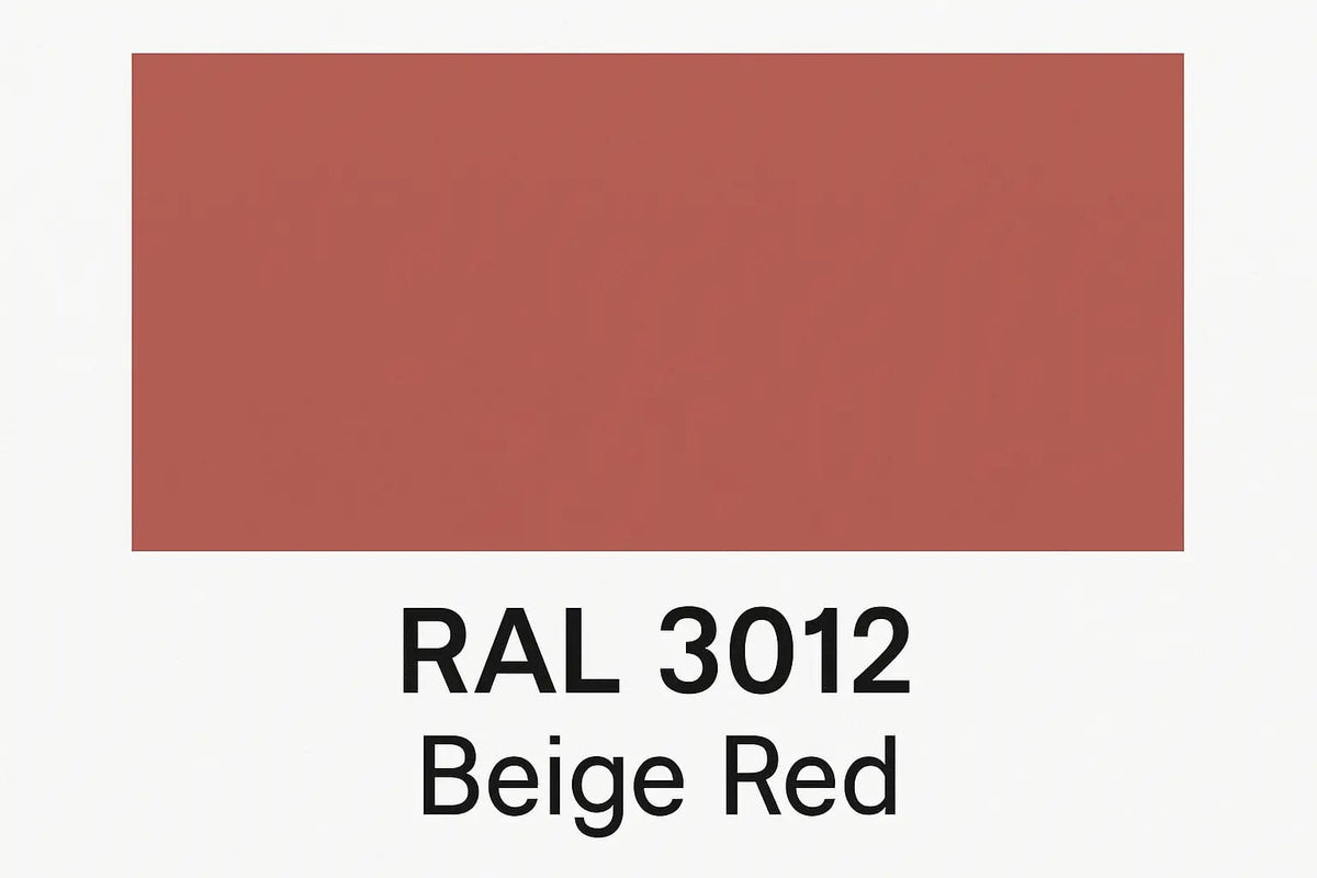 RAL 3012 Beige Red - 400ml Aerosol Spray Paint Any Finish - Tameside Paints & Supplies Ltd Reds and Purples