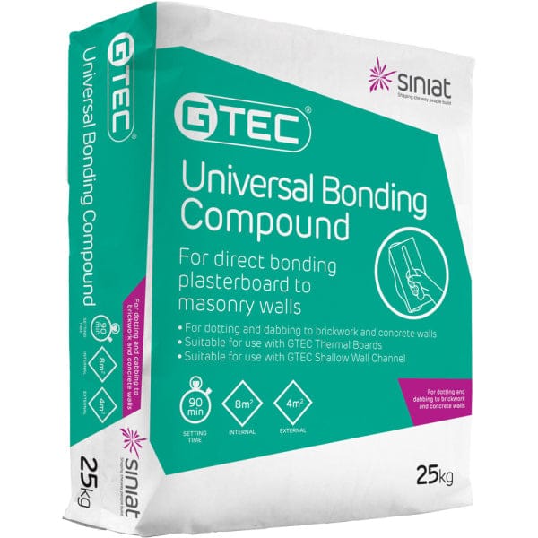 Siniat Universal Bonding Compound 25Kg - Siniat Building Materials