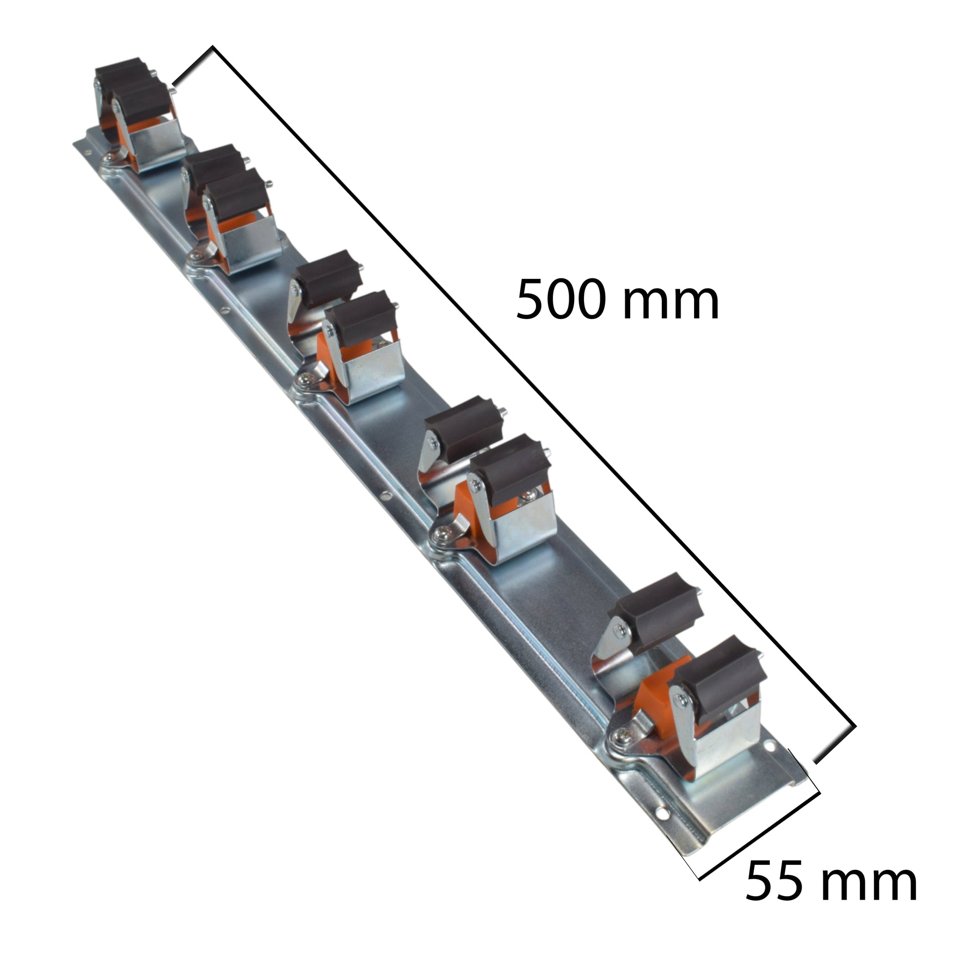 Wall Mount Tool Holder Rail - Roller Grip Design (5 Handles) - Best4Trade-Retail Garden tools & Accesories