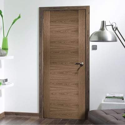Sofia Walnut Pre-Finished Interior Door - 1981mm x 610mm - LPD Doors