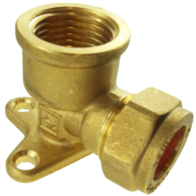 Wall Mount Copper Pipe 15mm 1/2"BSPF - Best4Trade-Retail Tech Hose & Fittings