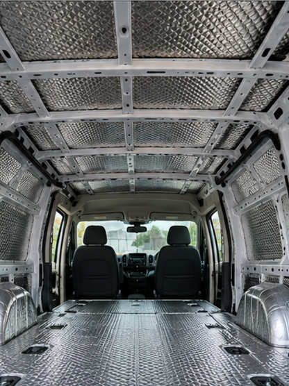 Camper Van Sound Deadening Mat, PeaceMAT XR 4m Roll in Silver
