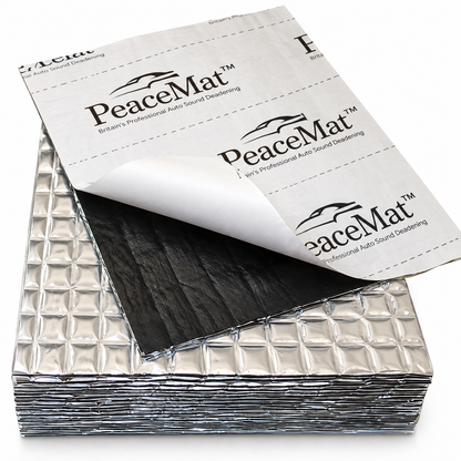 Camper Van Sound Deadening Pads, PeaceMAT™ XR (20 Sheets) Silver