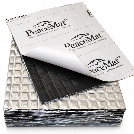 Camper Van Sound Deadening Pads, PeaceMAT™ XR (20 Sheets) Silver