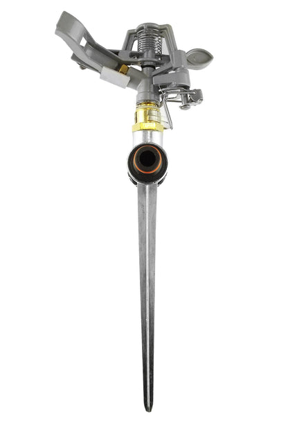 Pulsating Lawn Sprinkler - Metal with Metal Spike