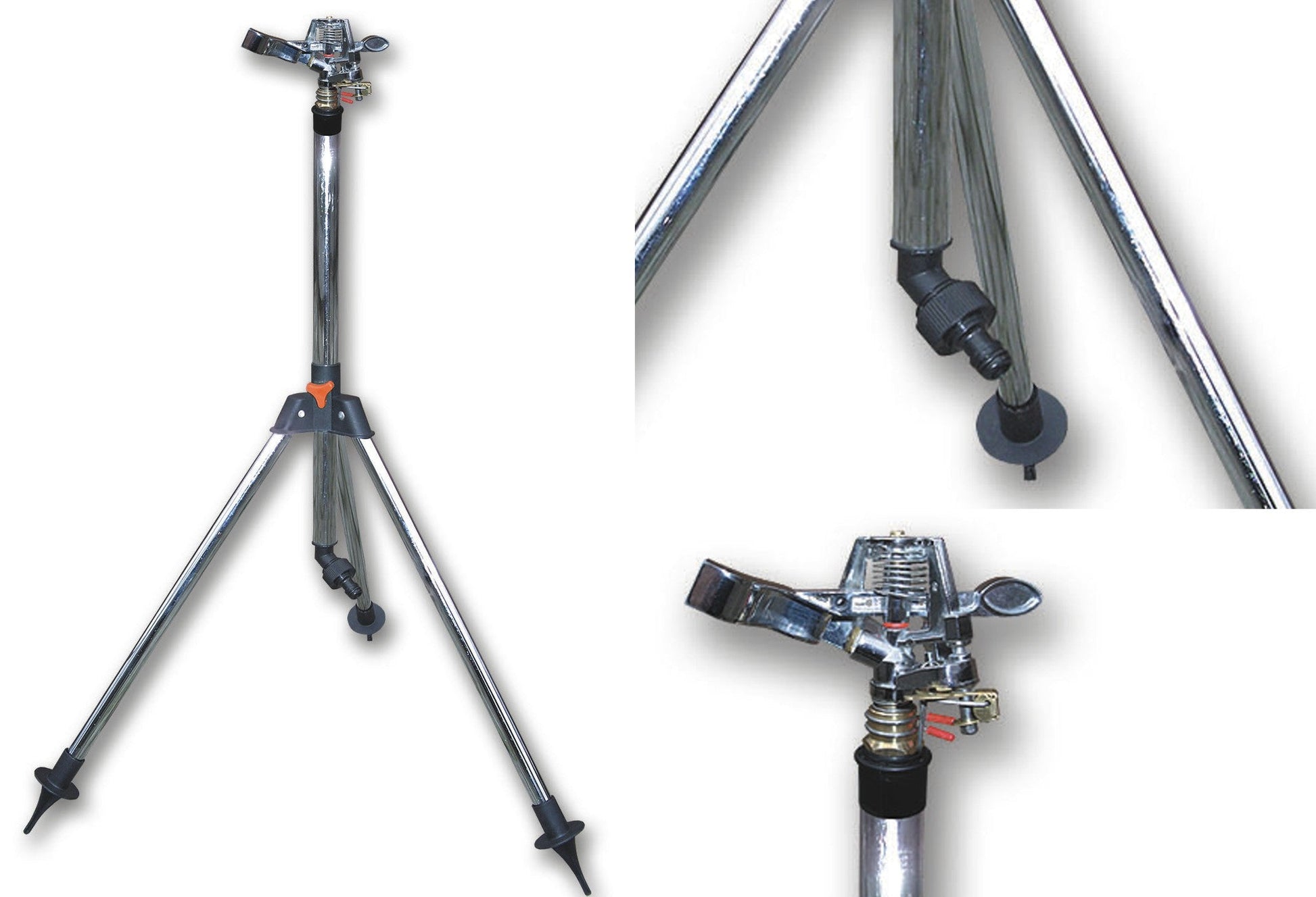 Pulsating Lawn Sprinkler on Tripod 90cm - Best4Trade-Retail Garden watering