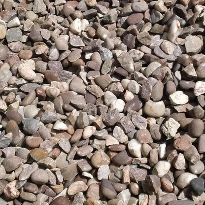 Staffordshire Pink Gravel Stone - Dandy's Topsoil & Landscape Supplies Gravel, Slate & Aggregates