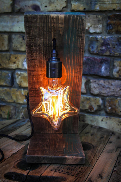 Personalised Star Angel Table Lamp | Wedding, Anniversary & Gift Lighting UK