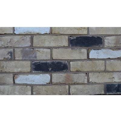 Imperial Stratford Weathered Yellow Stock Reclaimed Facing Brick 68mm x 230mm x 105mm - Sample - AMS Supplies