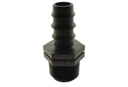 Joiner for 1/2" Irrigation Pipe with 3/4" BSPM Thread