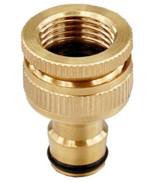 3/4"-1/2" BSPF Tap Connector Brass - Best4Trade-Retail Tech Hose & Fittings