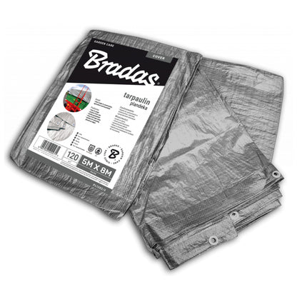 Silver M-Grade Tarpaulin 5m x 8m - Best4Trade-Retail Tarpaulins